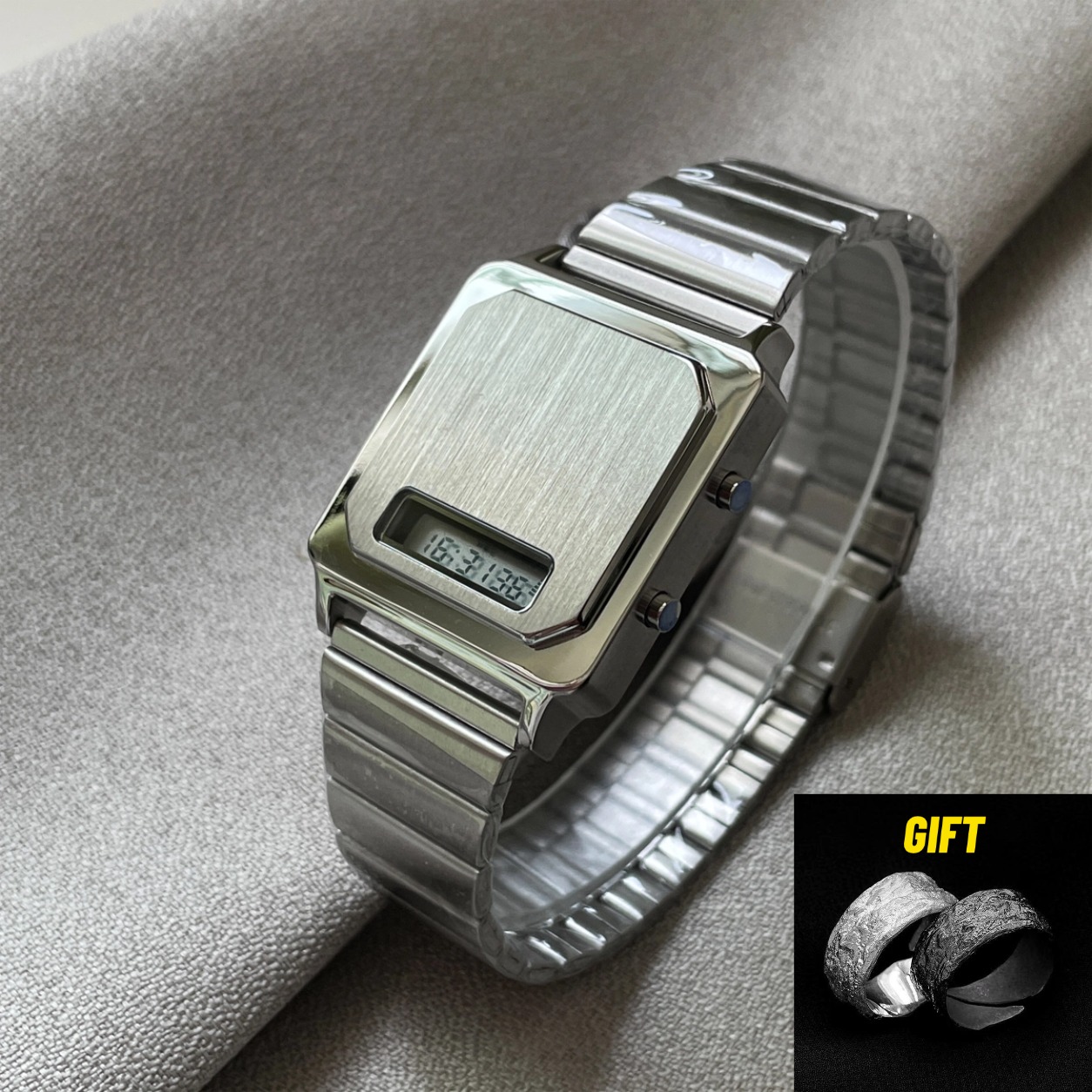 Luxury Watch Audemars Piguet - CILOA New Square Electronic Watch for