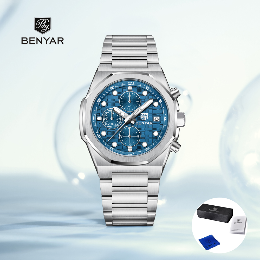 Luxury Watch For Men - 2025 New BENYAR Men's Watches Top