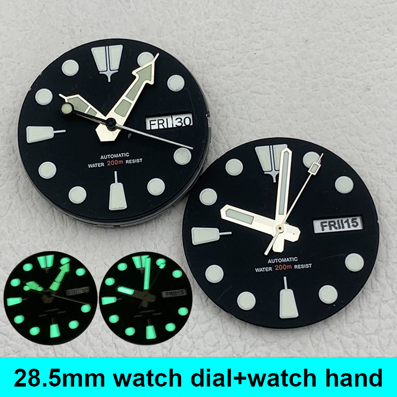 Luxury Watch Cleaning Kit - Green Luminous 28.5mm Watch Dial and