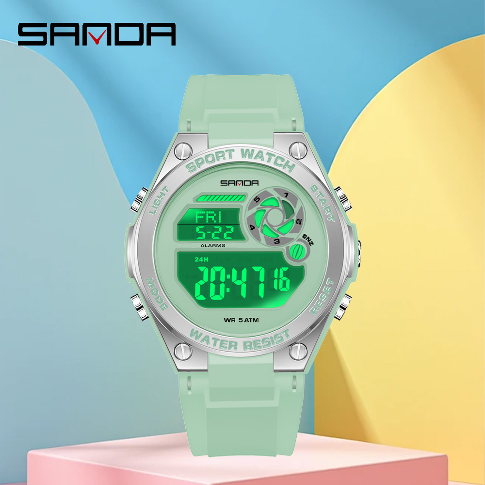 Luxury Watch Shop - ﻿﻿﻿﻿﻿﻿﻿﻿﻿﻿﻿﻿﻿﻿﻿﻿﻿﻿﻿SANDA Women Man Electronic Watch Fashion