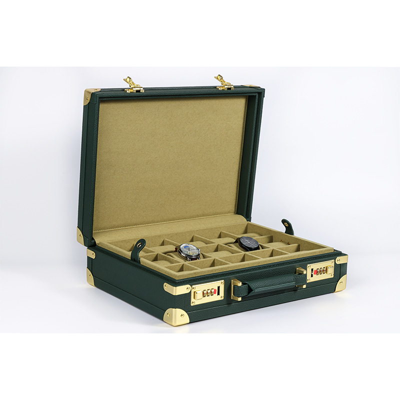 Luxury Watch Green - OEM ODM Luxury 15 Slots Green