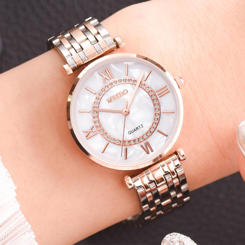 Luxury Watch Green - Luxury Crystal Women Bracelet Watches Top