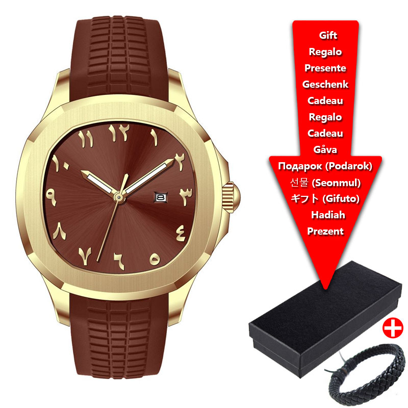 Luxury Watch Brands Logo - Luxury Brand Men's Watch Silicone Strap,