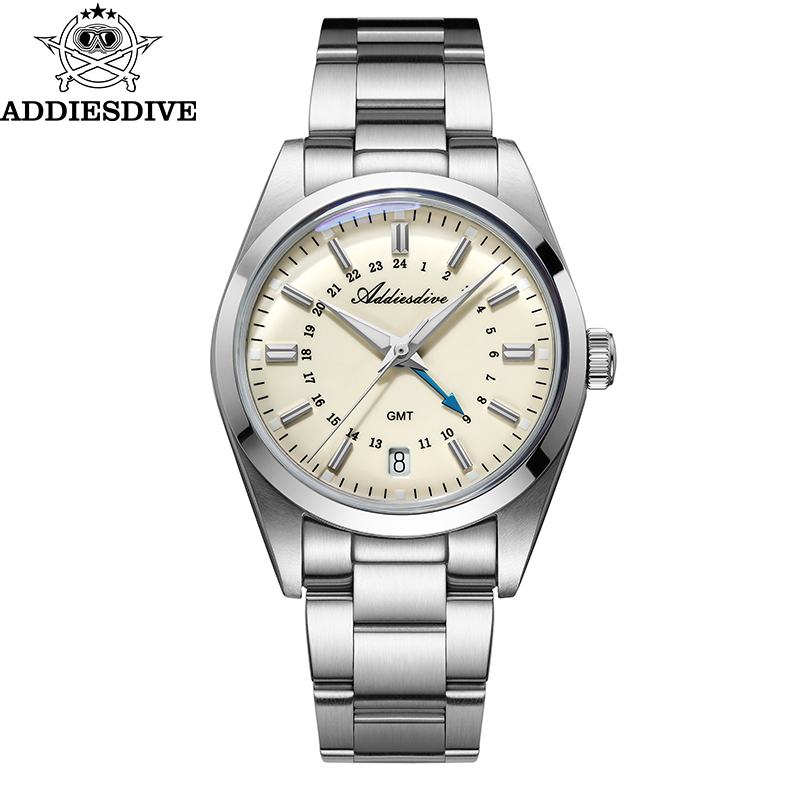 Luxury Watch For Men - ADDIESDIVE Hot Brand 36mm Luxury GMT