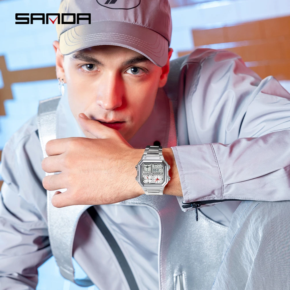 Fashion SANDA 6257 Popular Men - огляд і ціна Luxury Watch Shop