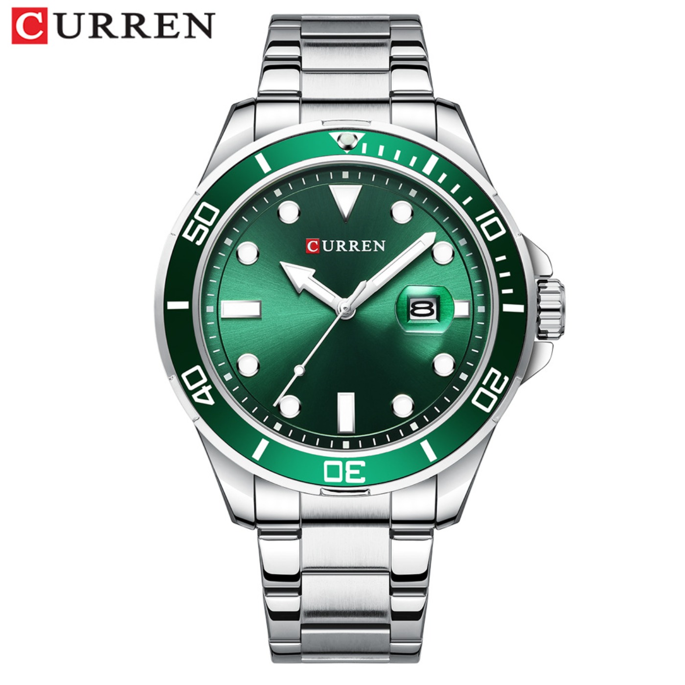 CURREN New Green Water Ghost S - огляд і ціна Luxury Watch Green