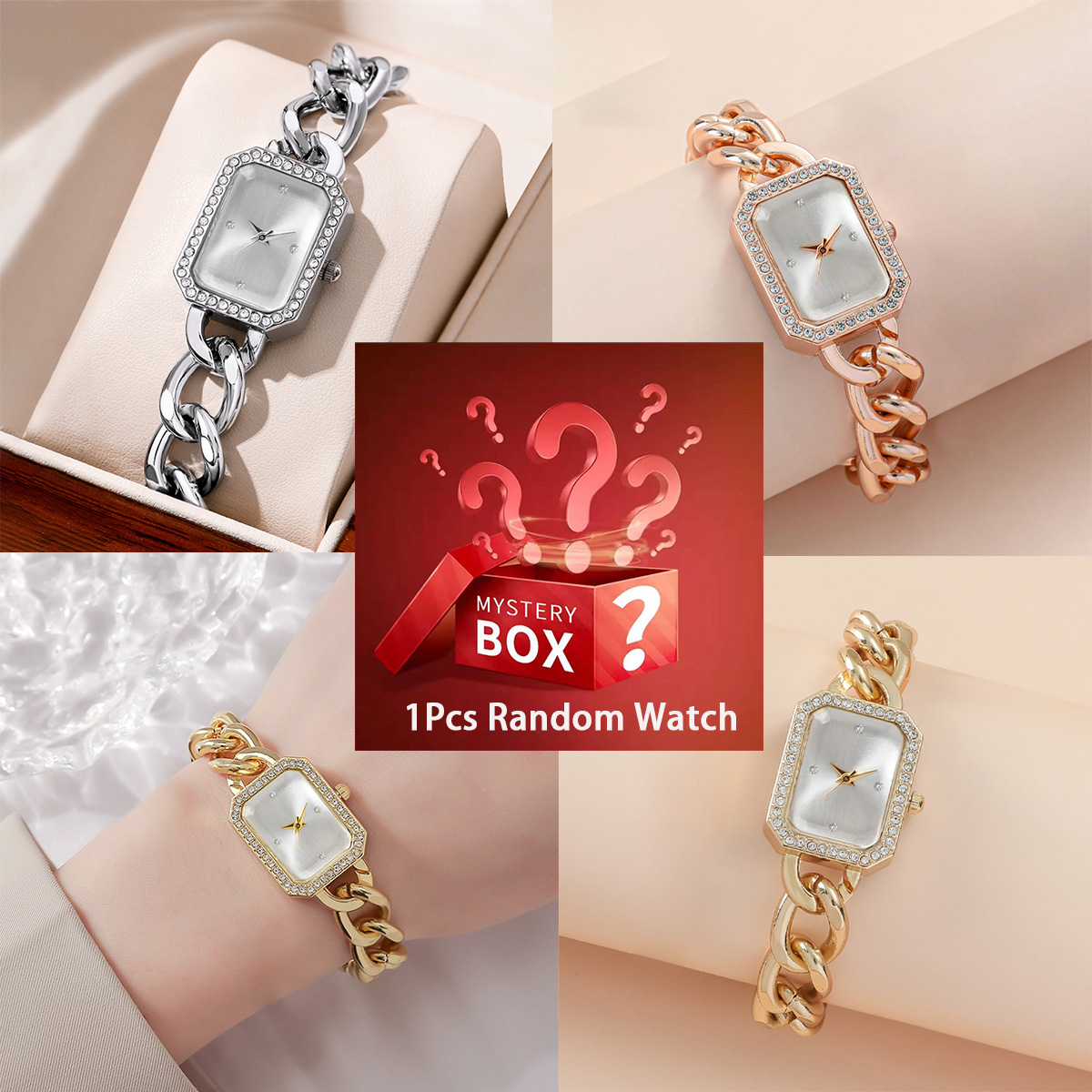 Mystery box contains 1randomco - огляд і ціна Luxury Watch Box