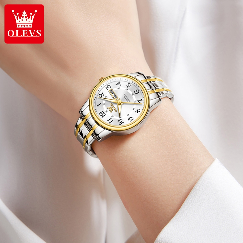 OLEVS 2891 Luxury Brand Fashio - огляд і ціна Luxury Watch Green