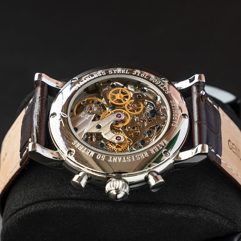 Sugess Mechanical Men Watch Or - огляд і ціна Moonphase Complication Watch