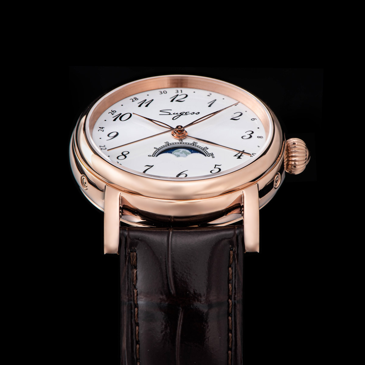 Sugess Men Watches Tianjin ST2 - огляд і ціна Moonphase Complication Watch