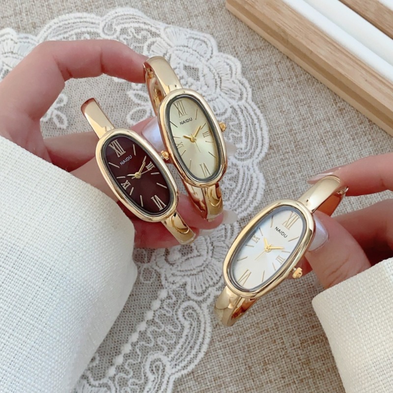 Top Brand Women Oval Roman Dia - огляд і ціна Luxury Watch Green