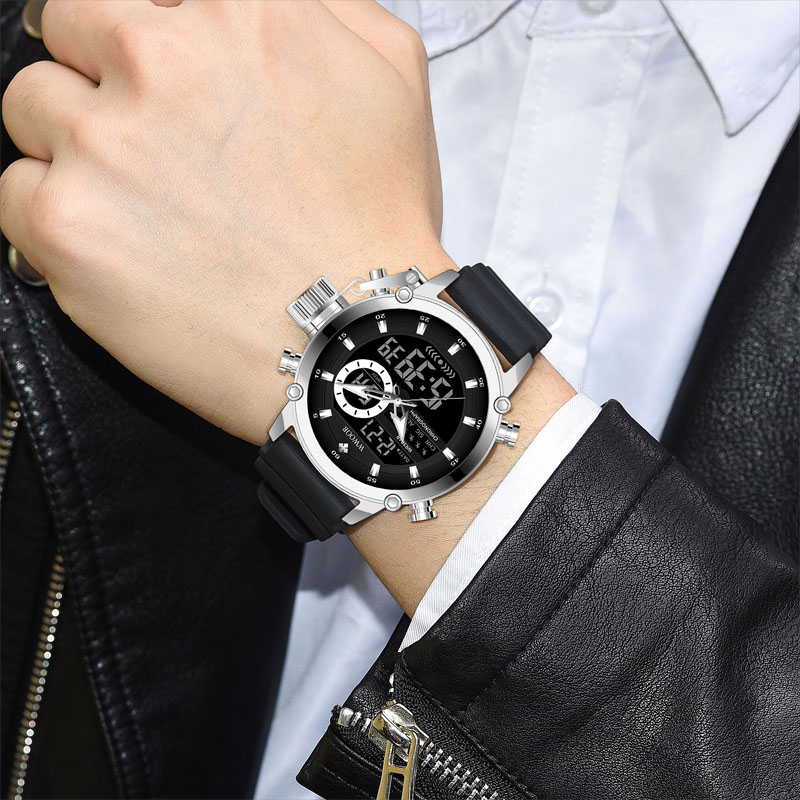 WWOOR Luxury Brand Men's Sport - огляд і ціна Luxury Watch All Black