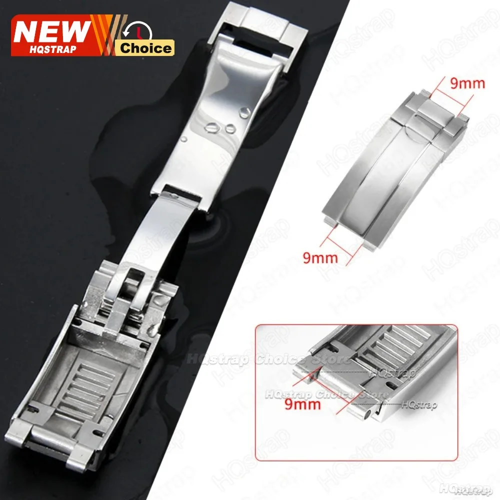 9mmx9mm Folding Buckle for Rol - огляд і ціна Luxury Watch Green
