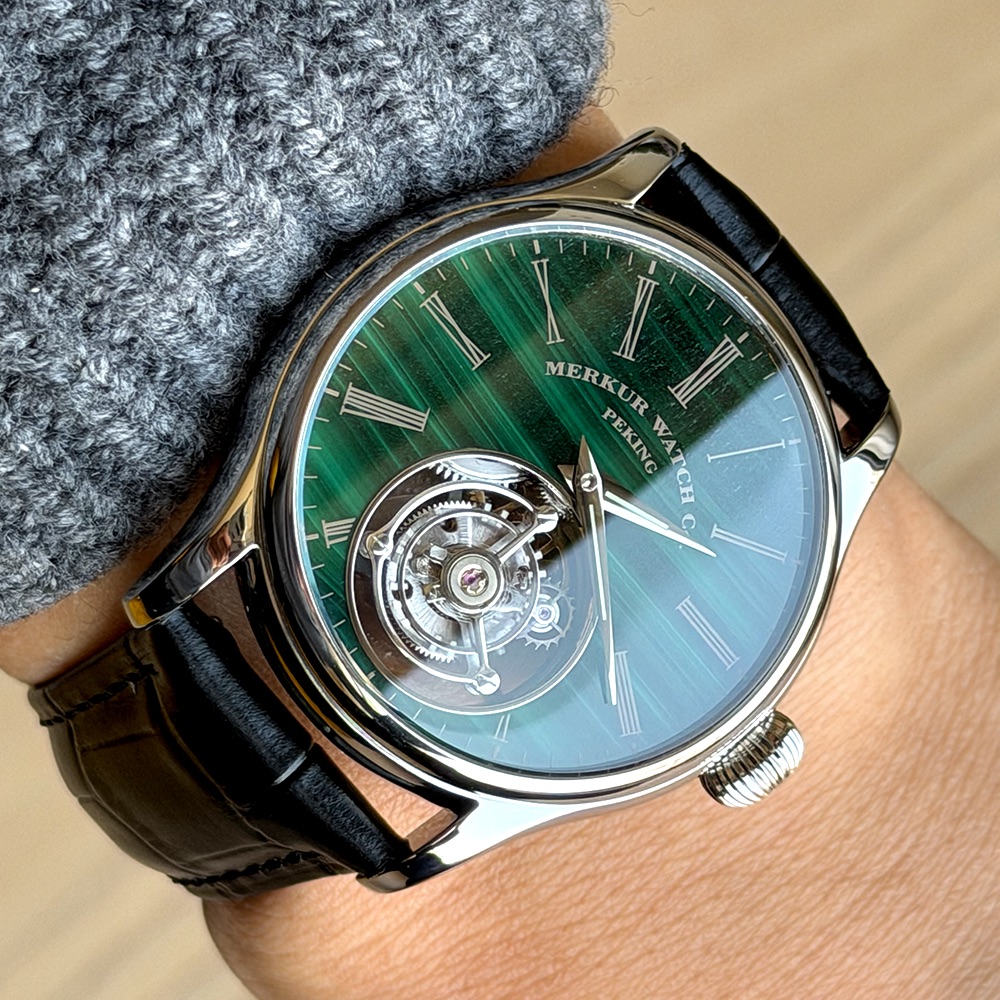 Merkur 100% Tourbillon Watch M - огляд і ціна Tourbillon Movement Watch