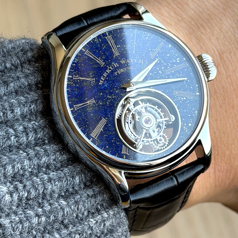 Merkur 100% Tourbillon Watch M - огляд і ціна Tourbillon Movement Watch