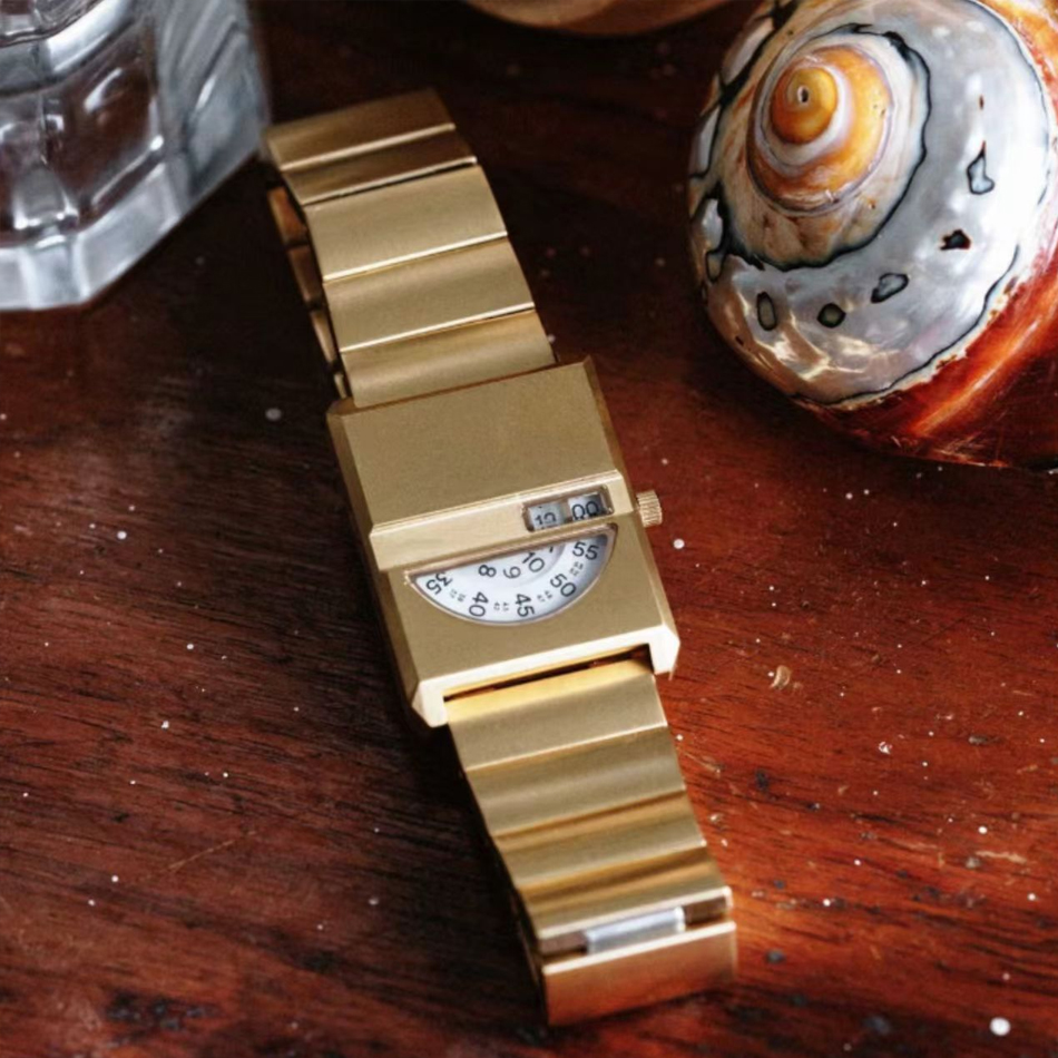 Men Square Sports Watch Stainl - огляд і ціна Moonphase Complication Watch