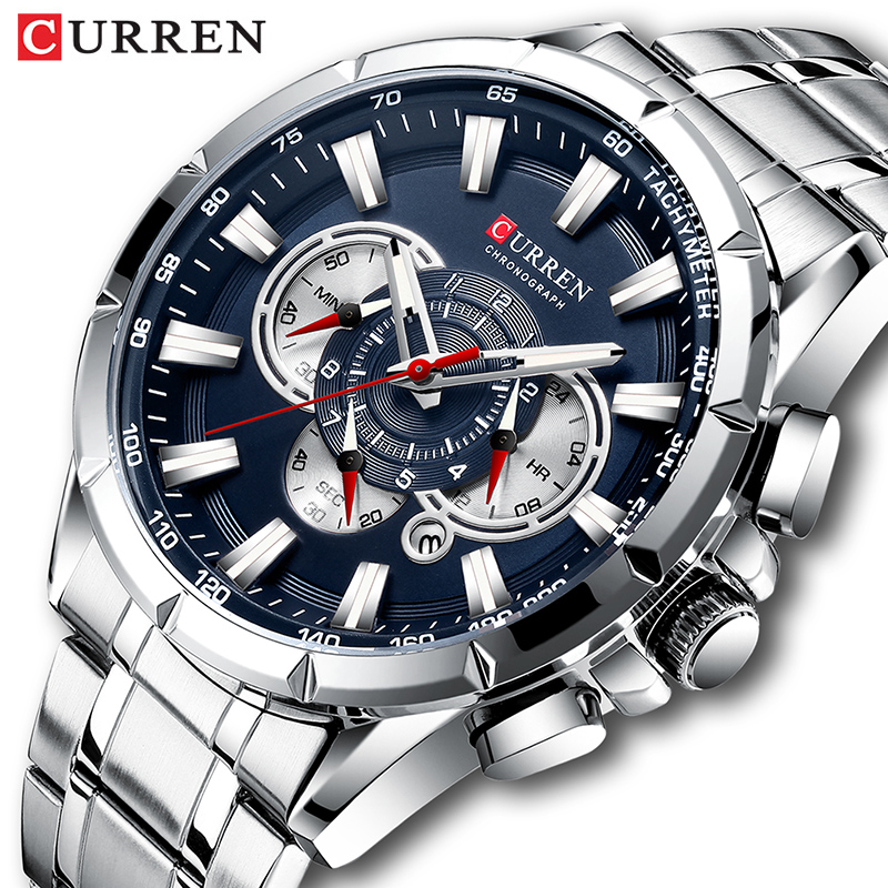 CURREN Wrist Watch Men Waterpr - огляд і ціна Luxury Watch Audemars Piguet
