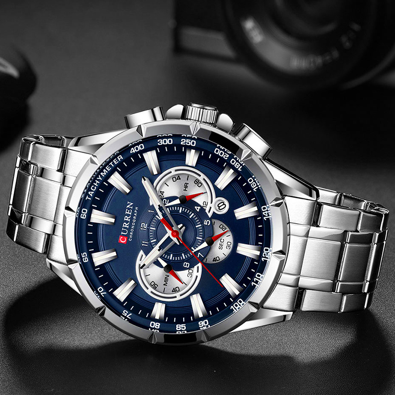 CURREN Wrist Watch Men Waterpr - огляд і ціна Luxury Watch Audemars Piguet