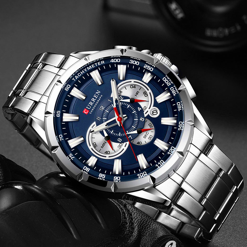 CURREN Wrist Watch Men Waterpr - огляд і ціна Luxury Watch Audemars Piguet
