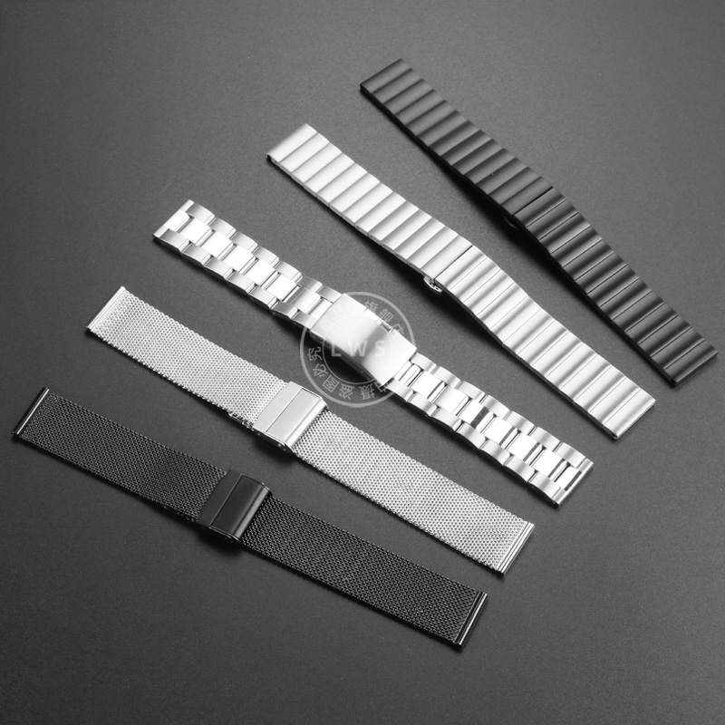 Solid steel watch strap wristb - огляд і ціна Moonphase Complication Watch