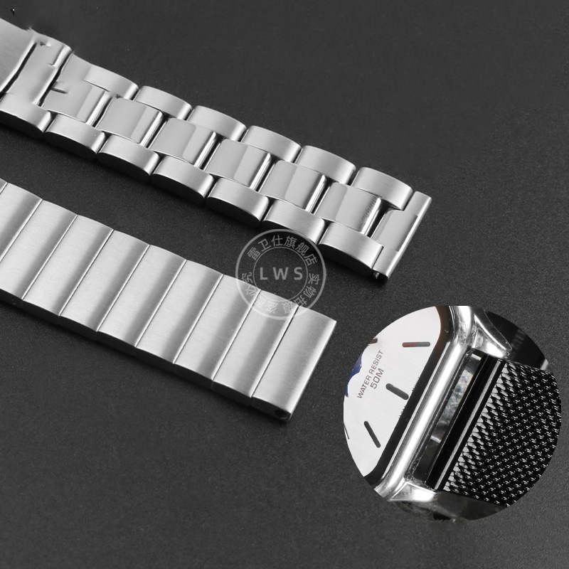 Solid steel watch strap wristb - огляд і ціна Moonphase Complication Watch