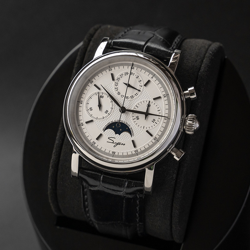 Sugess Men Watch Original Move - огляд і ціна Moonphase Complication Watch