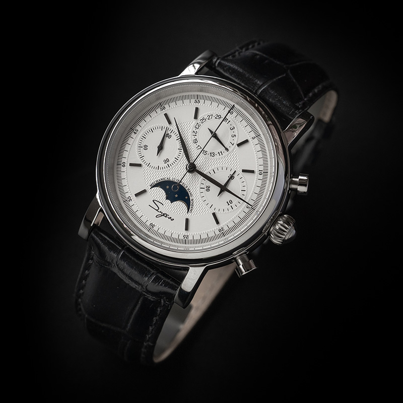 Sugess Men Watch Original Move - огляд і ціна Moonphase Complication Watch