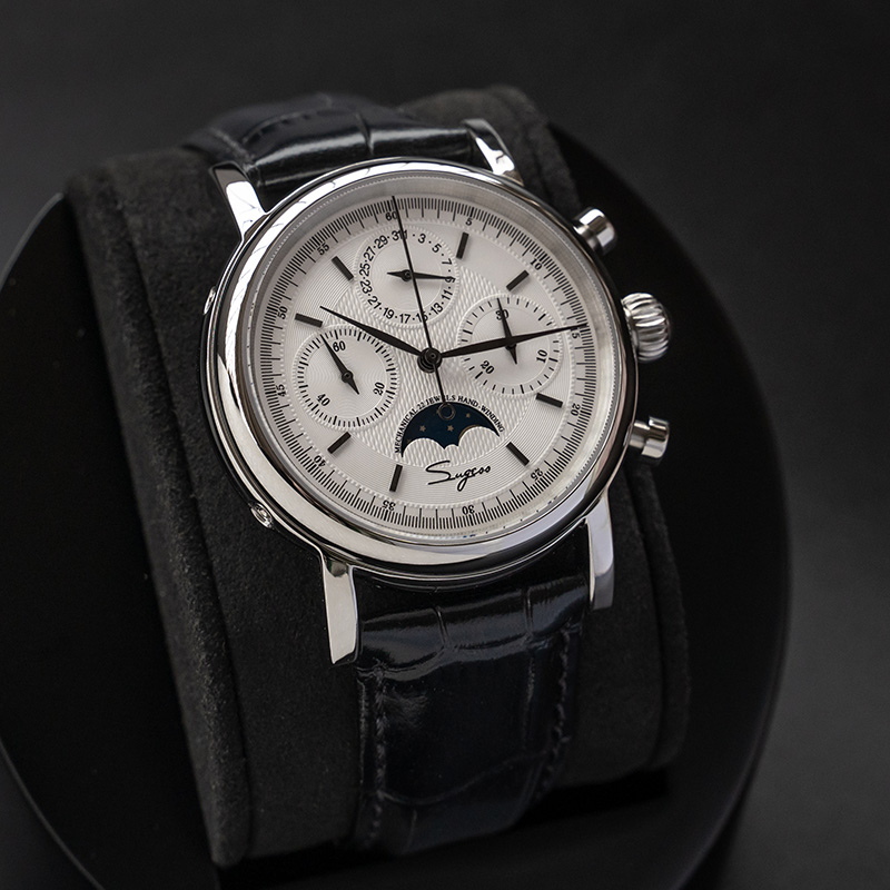 Sugess Men Watch Original Move - огляд і ціна Moonphase Complication Watch