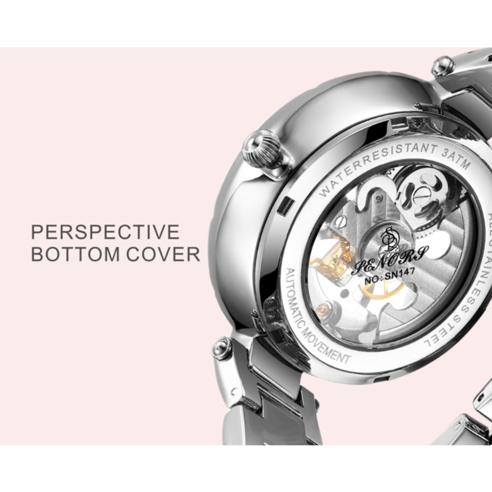 Luxury Women's Waterproof Skel - огляд і ціна Luxury Watch Moon Phase