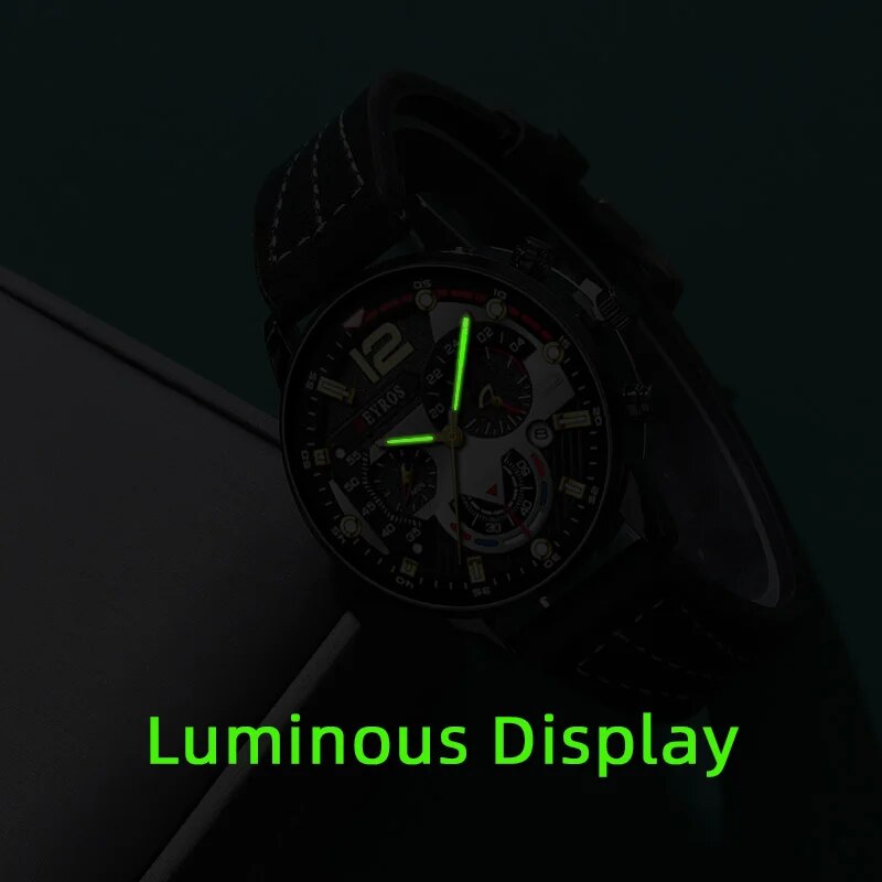 3PCS Set Fashion Mens Watches  - огляд і ціна Luxury Watch All Black