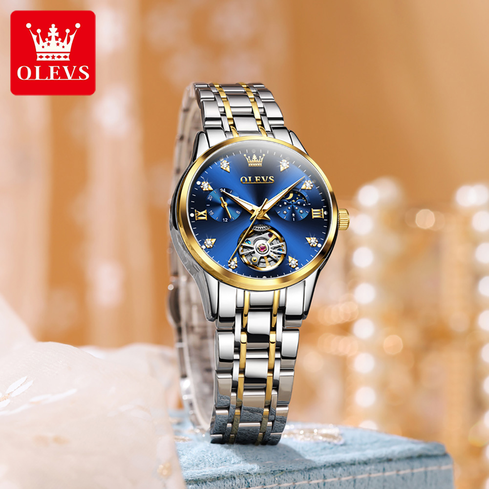 OLEVS Women's Watches Luxury T - огляд і ціна Luxury Watch Moon Phase