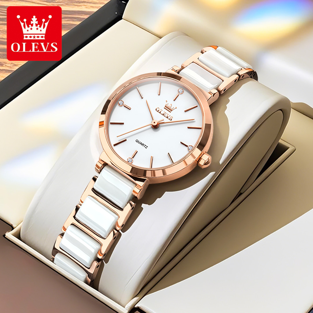 OLEVS Women Watch 5877 Luxury  - огляд і ціна Luxury Watch Box
