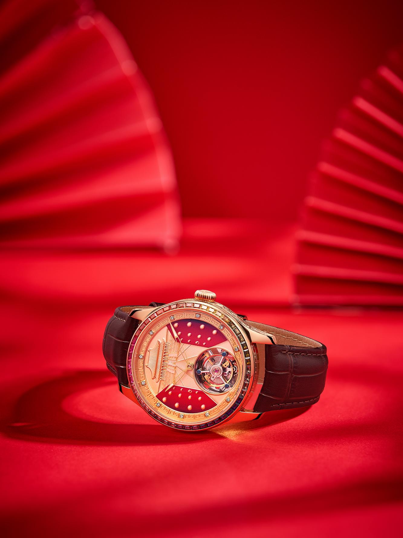 Men's watch with automatic mec - огляд і ціна Tourbillon Movement Watch