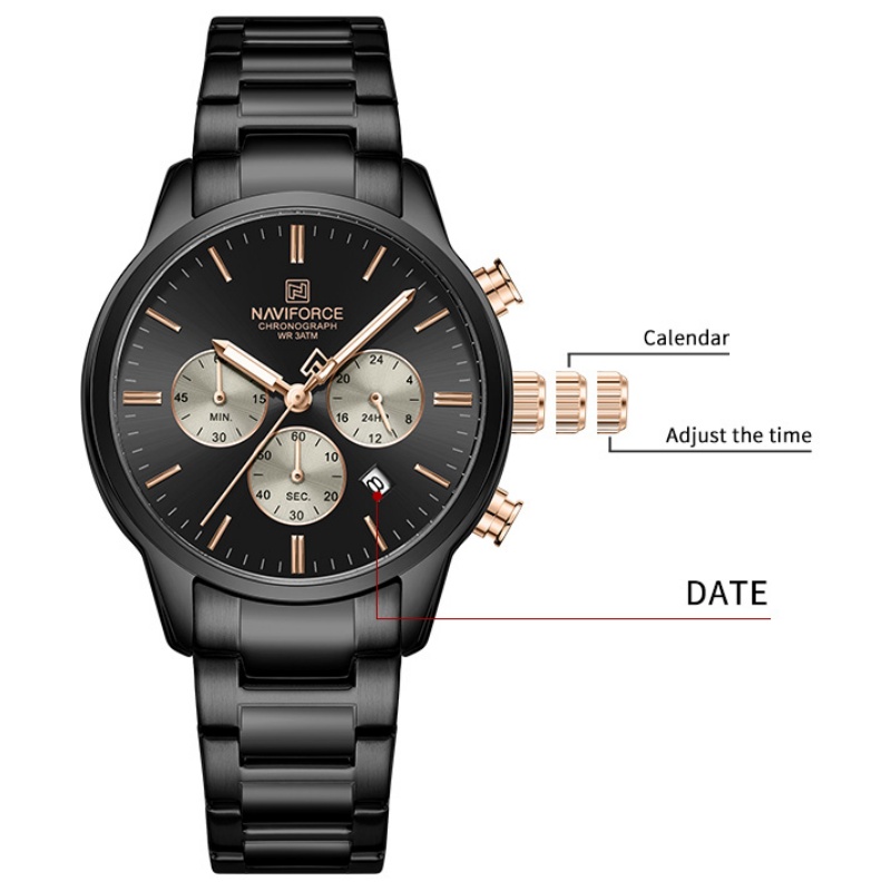 NAVIFORCE Men Quartz Chronogra - огляд і ціна Luxury Watch For Men