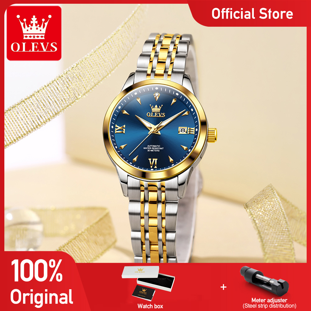 OLEVS 9956 Womens Watch Luxury - огляд і ціна Luxury Watch Moon Phase