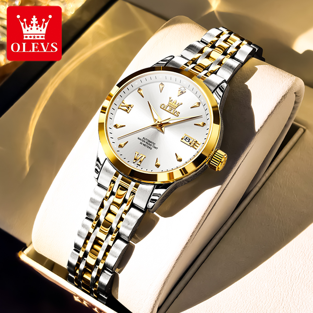OLEVS 9956 Womens Watch Luxury - огляд і ціна Luxury Watch Moon Phase