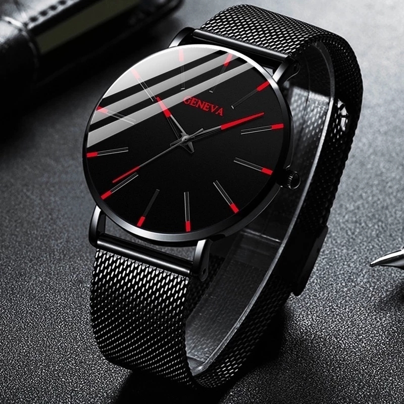 5PCS/Set Luxury Men Business W - огляд і ціна Luxury Watch All Black