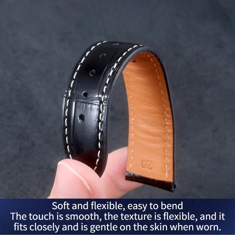 Genuine Leather Watch Strap Fo - огляд і ціна Moonphase Complication Watch