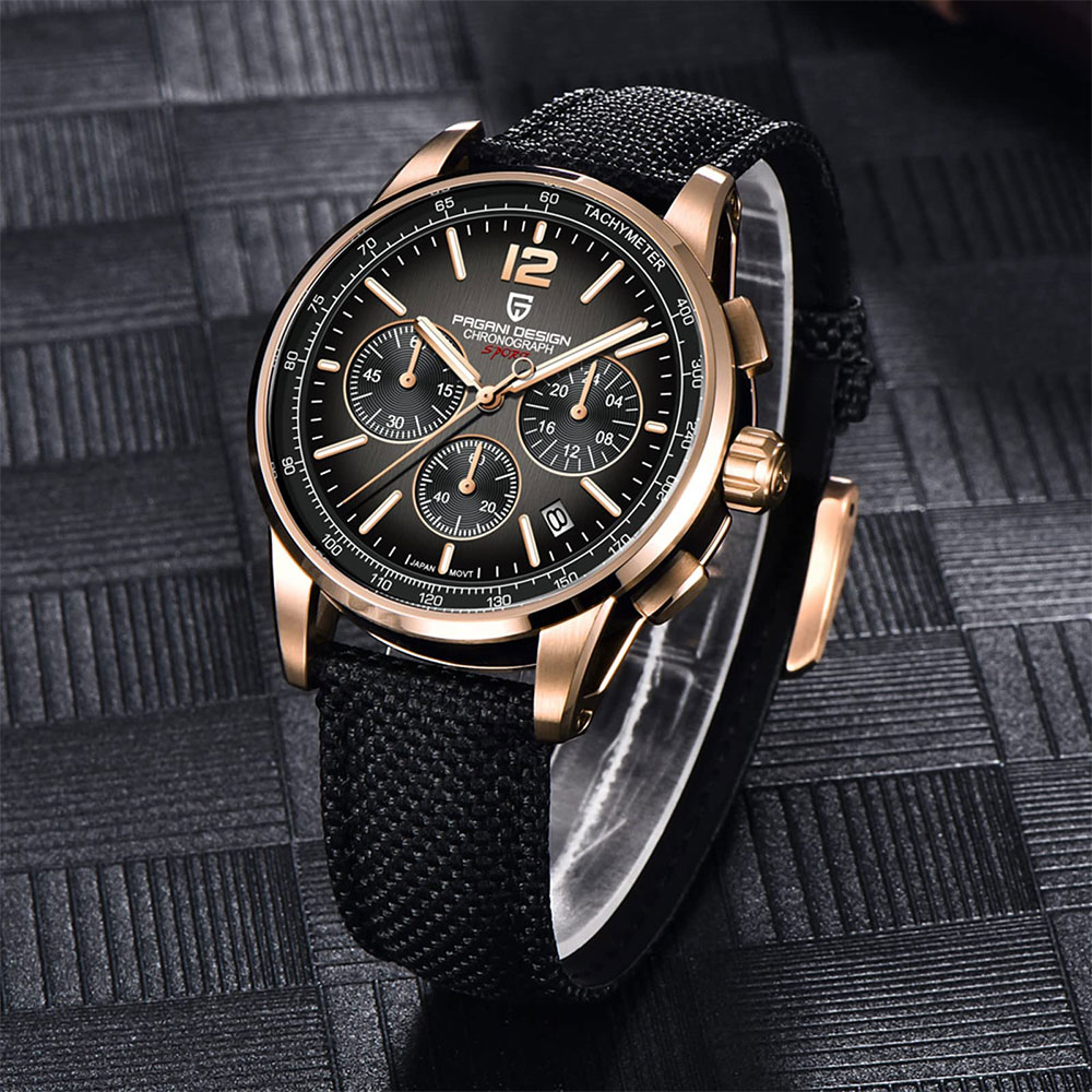 PAGANI DESIGN New Mens Watch 4 - огляд і ціна Luxury Watch Green