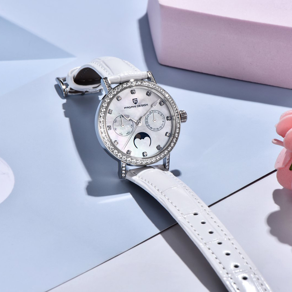 PAGANI DESIGN Women Quartz Wat - огляд і ціна Luxury Watch Moon Phase