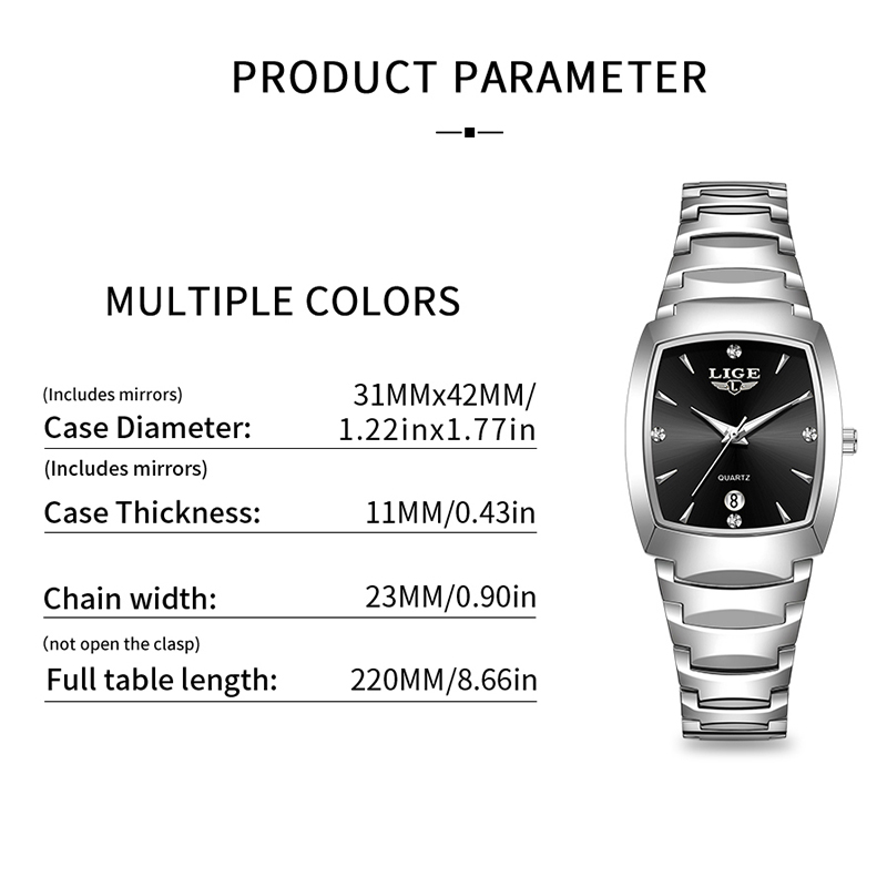 LIGE Watch women Business Luxu - огляд і ціна Luxury Women'S Watch