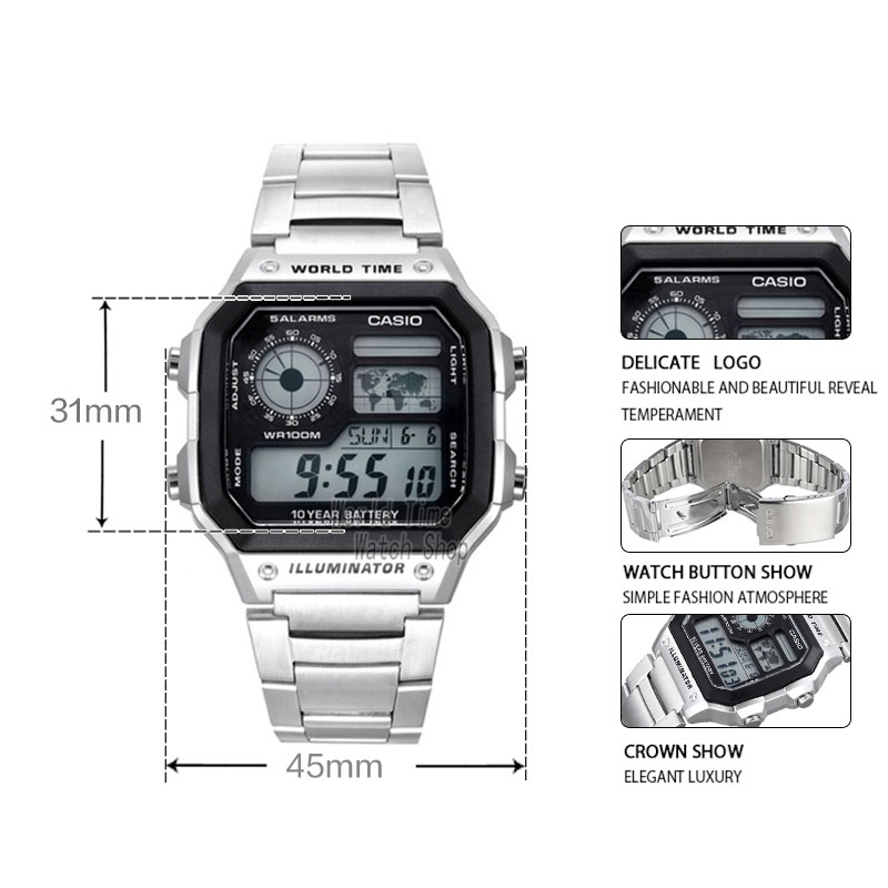 Casio Watch Explosion Watch Me - огляд і ціна Luxury Watch Casio
