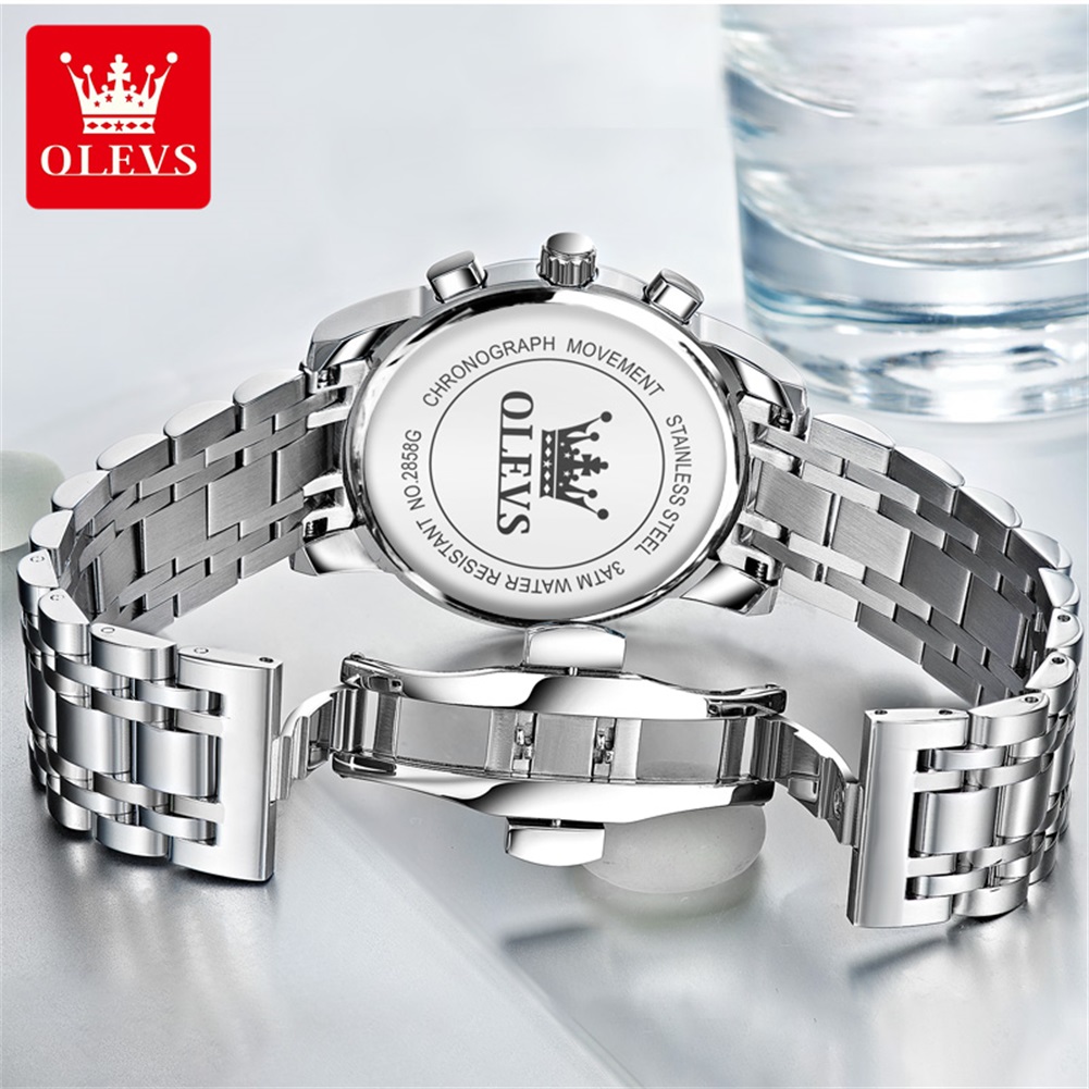 OLEVS Popular men's watches st - огляд і ціна Luxury Watch Moon Phase