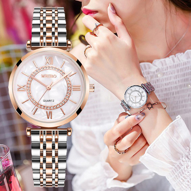 Luxury Crystal Women Bracelet  - огляд і ціна Luxury Watch Green