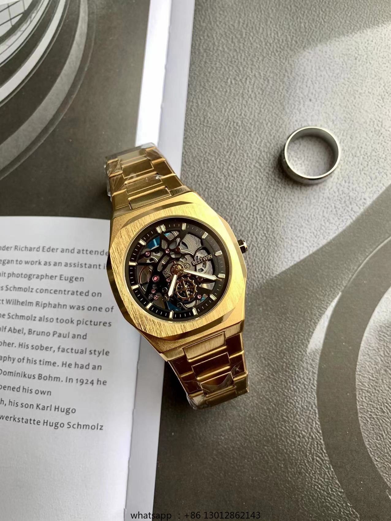 Steel strip waterproof persona - огляд і ціна Luxury Watch Green