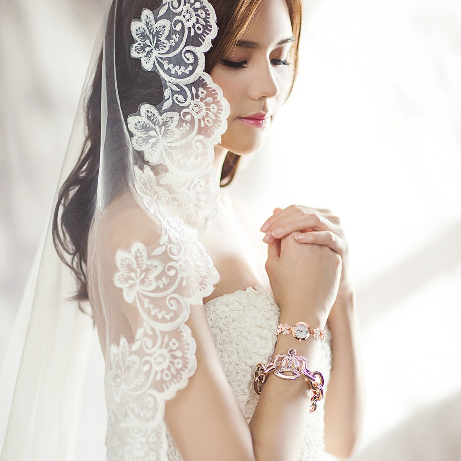 Elegant Crystal Quartz Bracele - огляд і ціна Luxury Women'S Watch