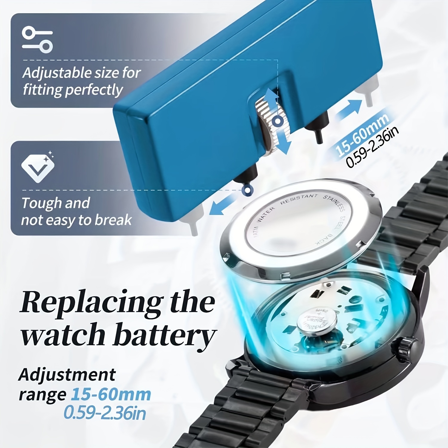 26pcs Watch Repair Kit, Watch  - огляд і ціна Luxury Watch Cleaning Kit