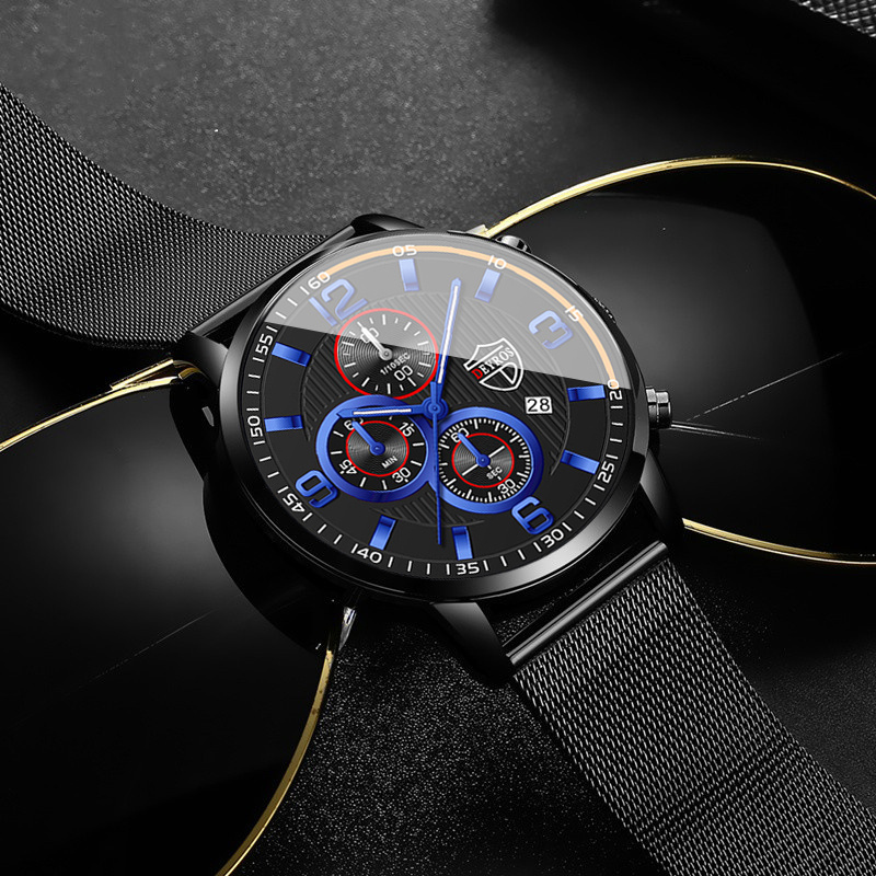 Luxury Men's Quartz Wrist Watc - огляд і ціна Luxury Watch All Black