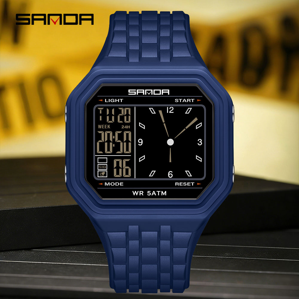 Sanda Luxury Electronic Watch  - огляд і ціна Luxury Watch Shop