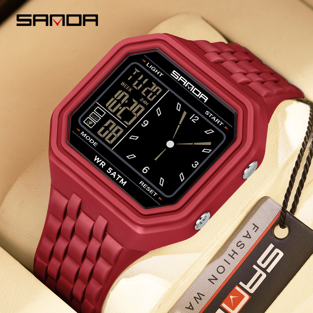 Sanda Luxury Electronic Watch  - огляд і ціна Luxury Watch Shop